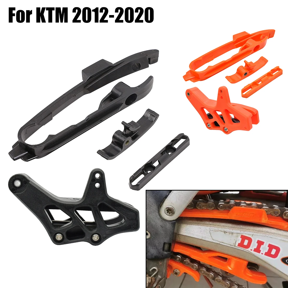 Hose Clamp Assorted - Swingarm Chain Slider Kit Chain Guard