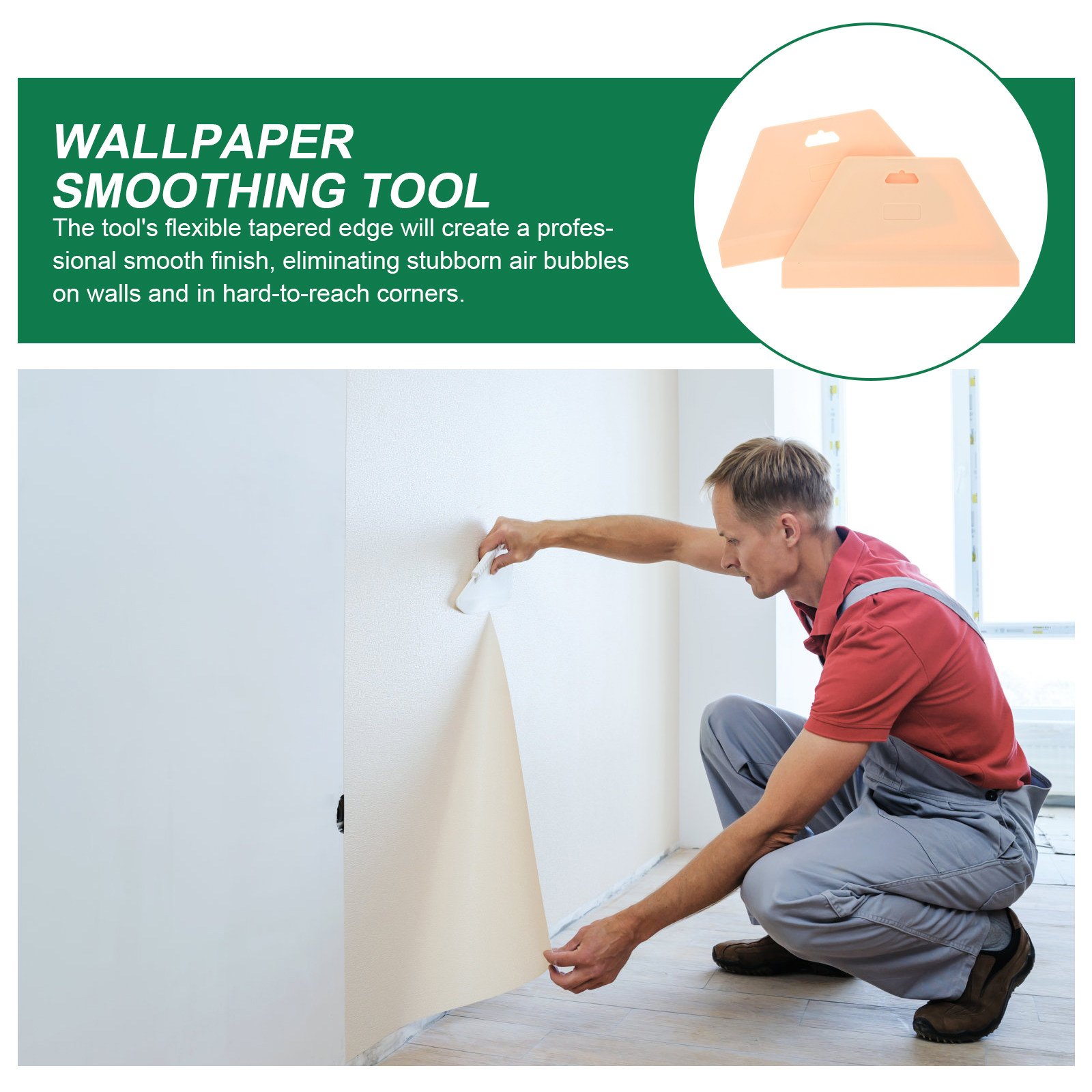 2Pcs Wallpaper Smoothing Tool  - Home Improvement Cars 리뷰 및 가격