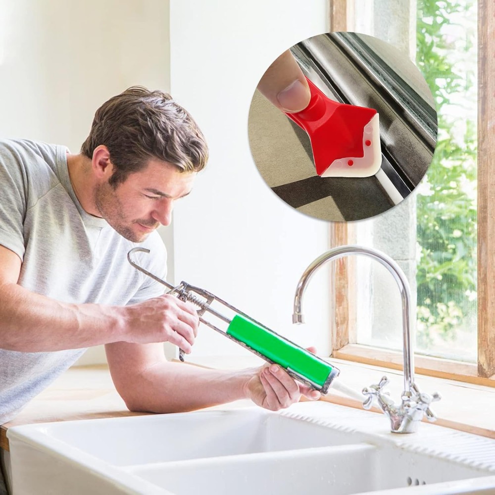Caulk Finishing Tool Kit, 10-P - Bathroom Caulk Siliconized 리뷰 및 가격