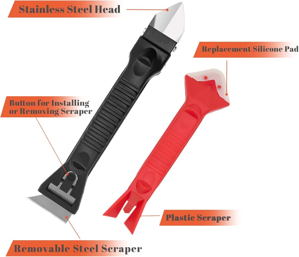 Caulk Finishing Tool Kit, 10-P - Bathroom Caulk Siliconized 리뷰 및 가격
