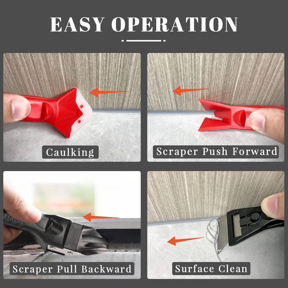 Caulk Finishing Tool Kit, 10-P - Bathroom Caulk Siliconized 리뷰 및 가격