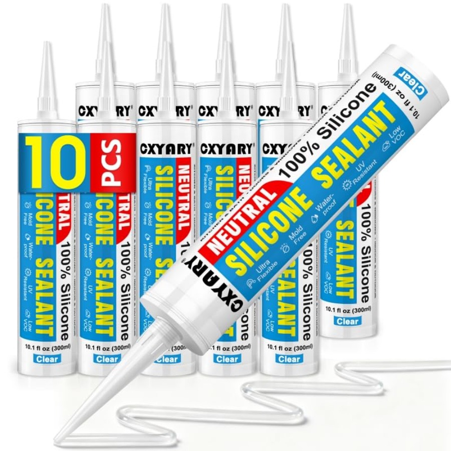 Silicone Caulk and Sealant, -  - Bathroom Caulk Siliconized 리뷰 및 가격