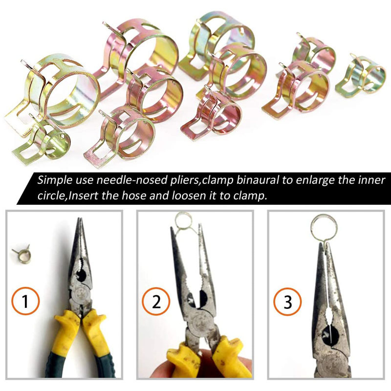 55PCS/Set 7-17mm Spring Hose P - Hose Clamp Assorted 리뷰 및 가격