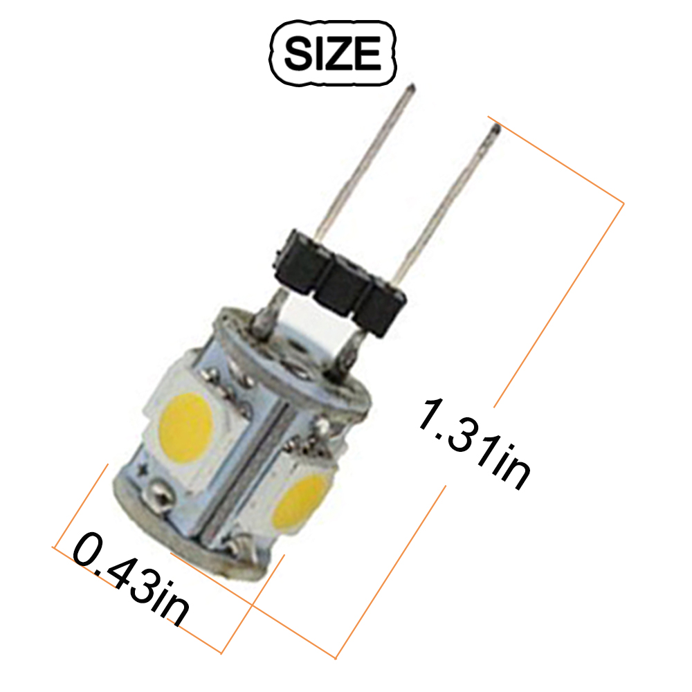 10pcs DC12V G4 5050 5 SMD LED  - Home Improvement Cars 리뷰 및 가격