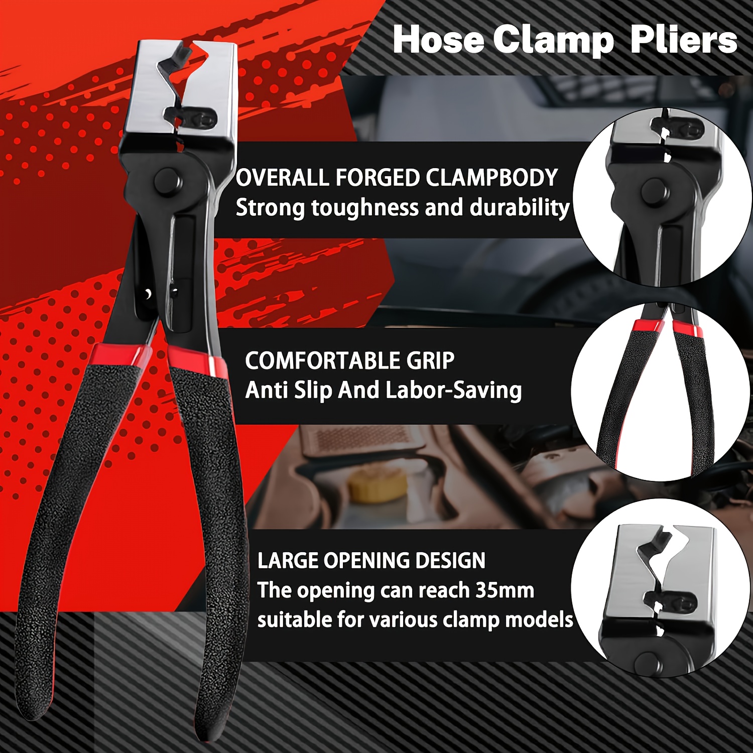 5Pcs Electrical Disconnect Pli - Hose Clamp Assorted 리뷰 및 가격
