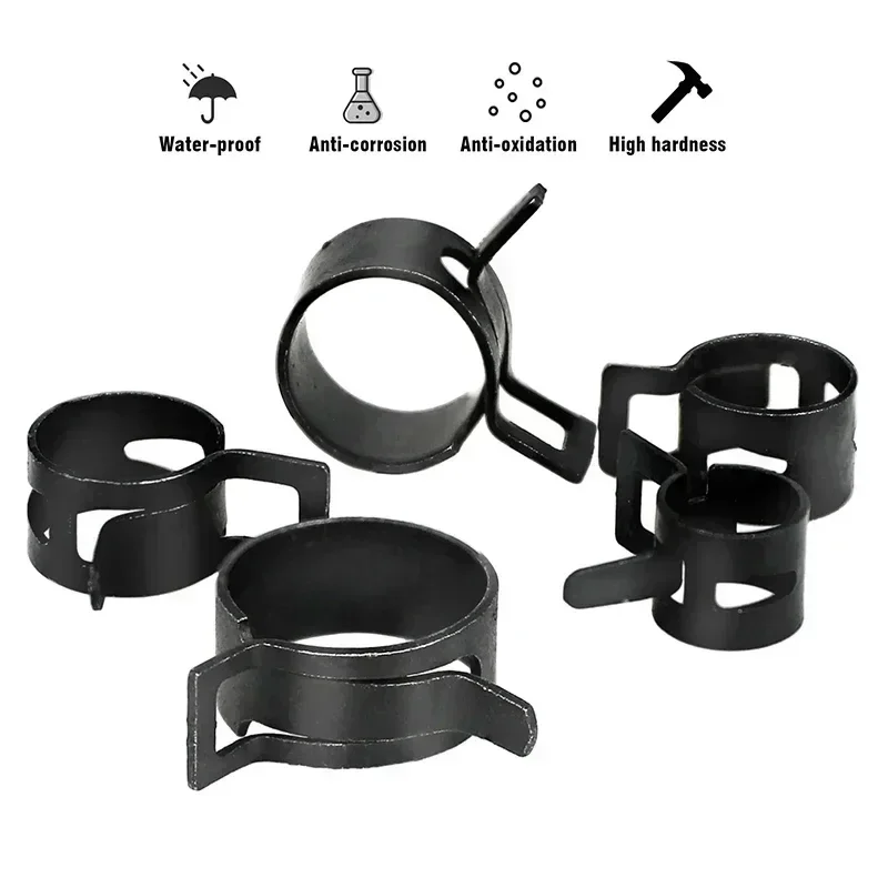 140pcs 6-22mm Black Q673B Vacu - Hose Clamp Assorted 리뷰 및 가격