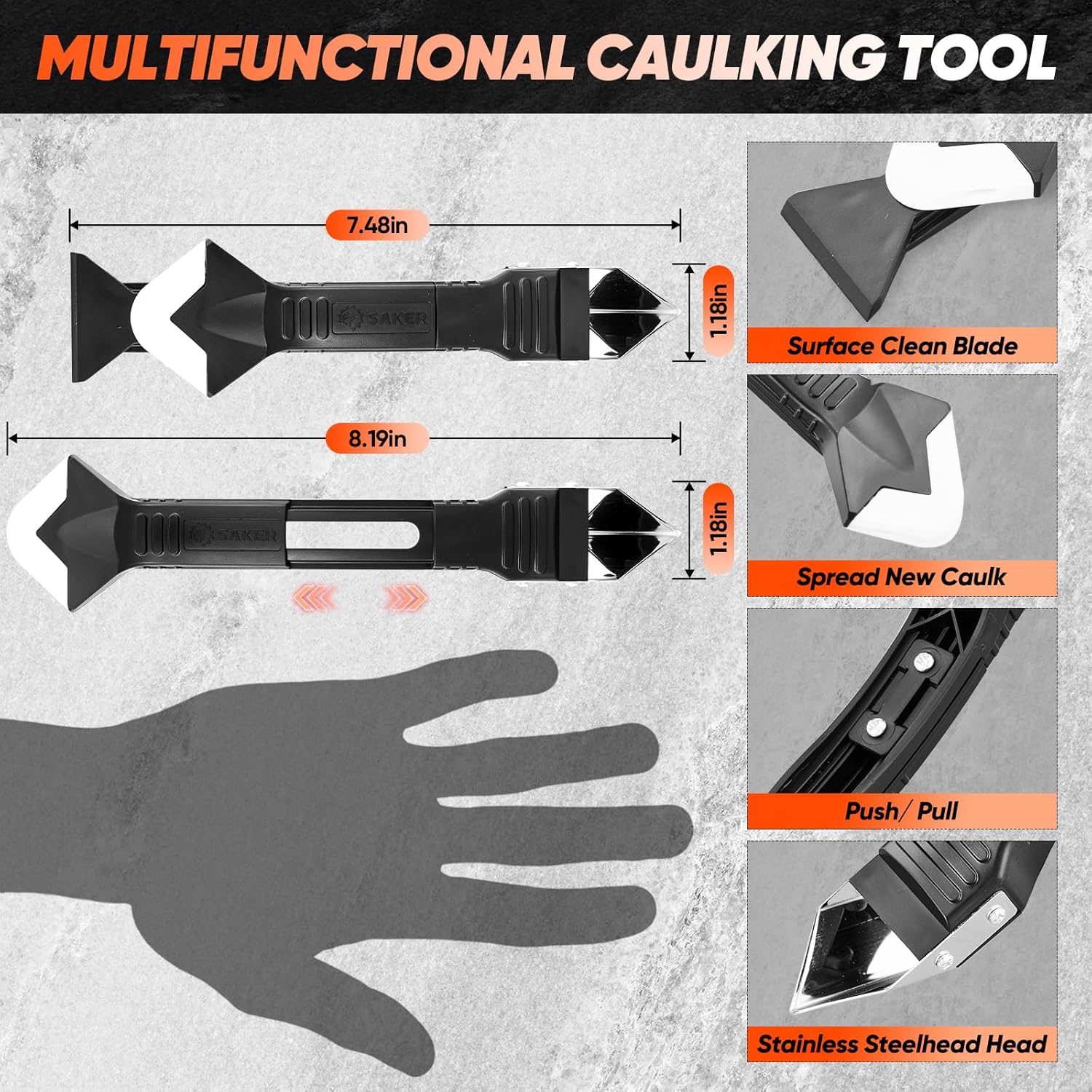 3-in-1 Silicone Caulking Tool: - Bathroom Caulk Siliconized 리뷰 및 가격