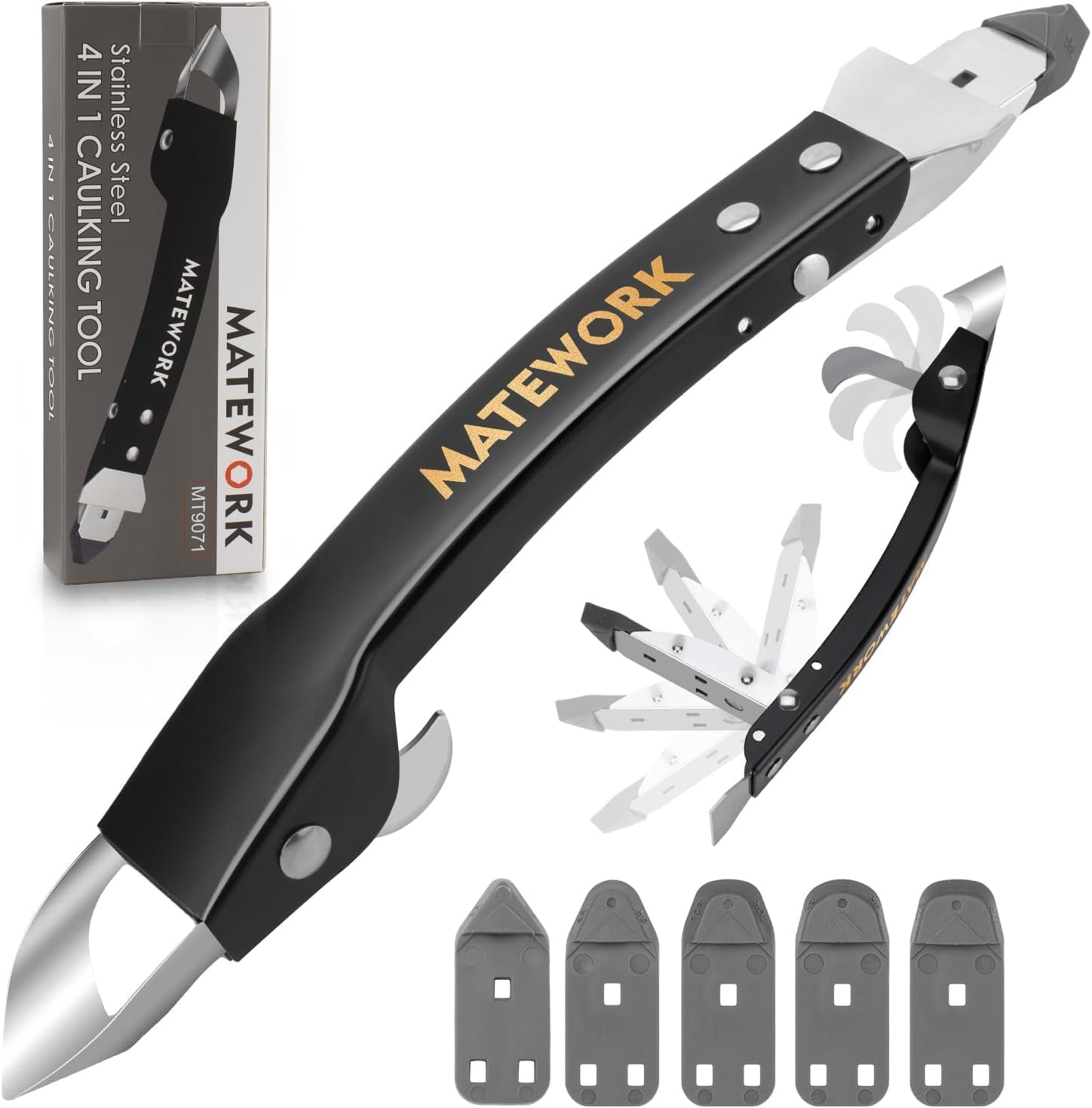 4-in-1 Caulk Remover Tool, Sta - Bathroom Caulk Siliconized 리뷰 및 가격