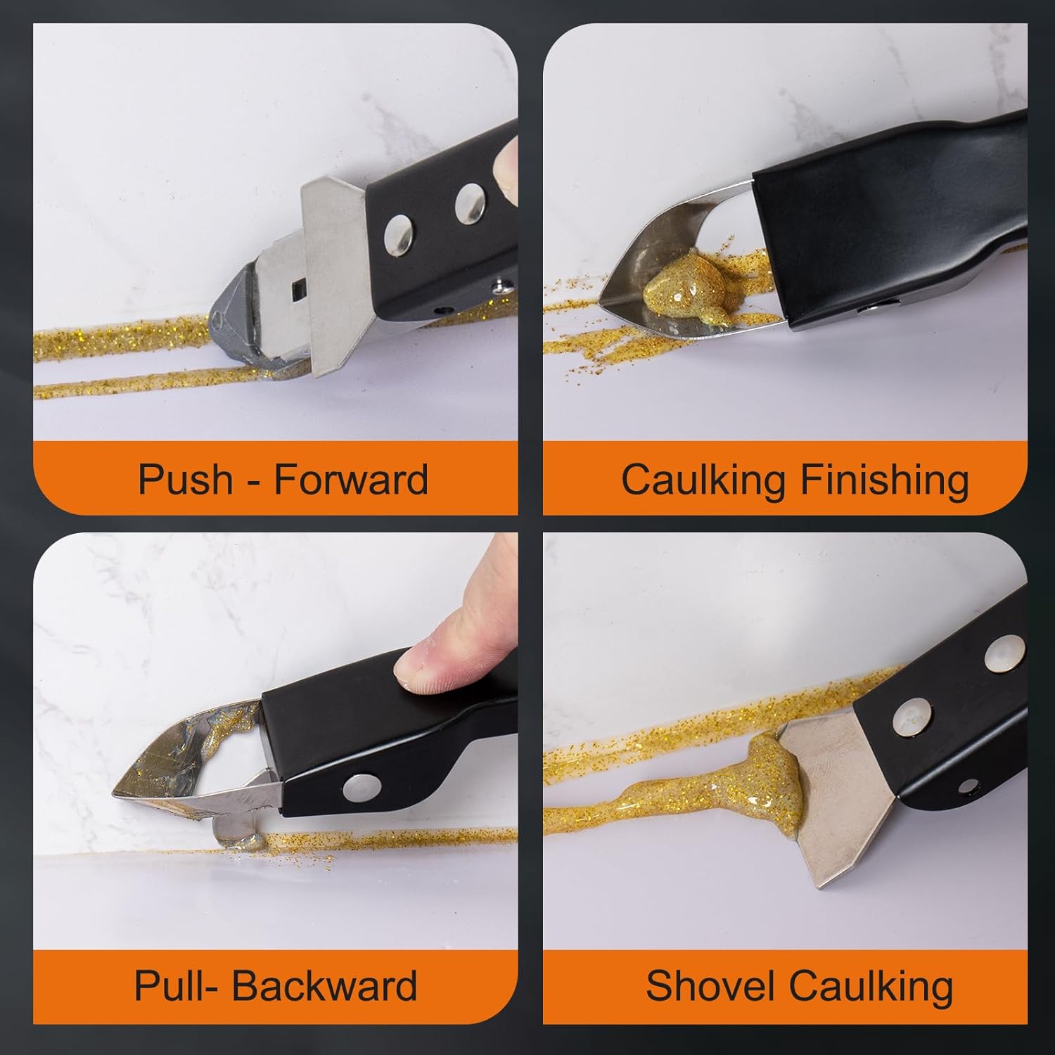 4-in-1 Caulk Remover Tool, Sta - Bathroom Caulk Siliconized 리뷰 및 가격